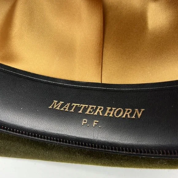 SOLD - Vintage Dobbs Game Bird Fedora Hat - Picture 6 of 9